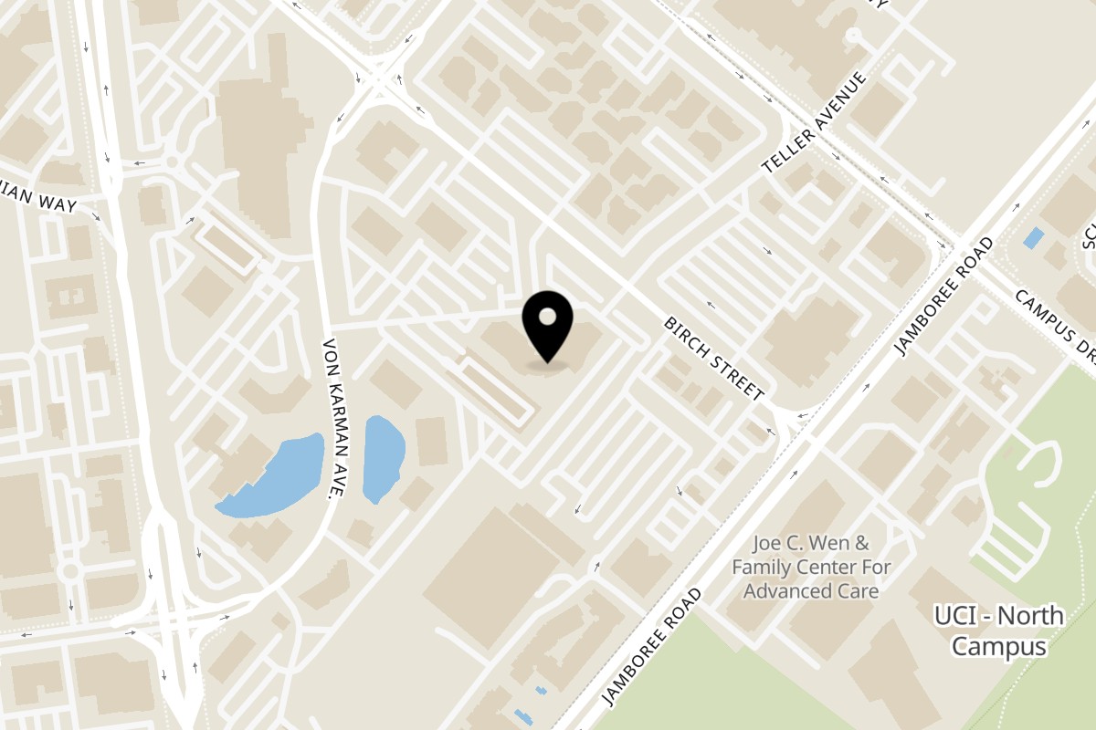 Map showing the location of Wara Kitchen on 5000 Birch St Suite 150 in Newport Beach
